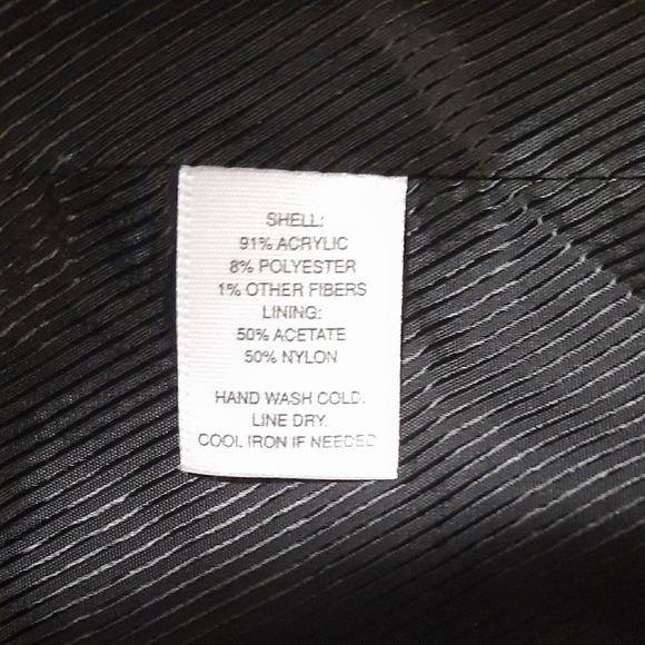 White House Black Market Gray Blazer with Black Accents - Picture 8 of 10